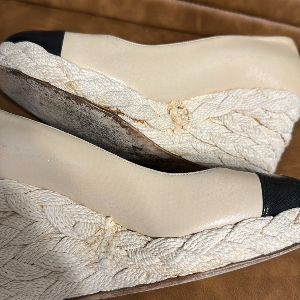 Chanel Espadrille Wedges - Picture 10 of 11